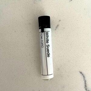 Tom Ford White Suede Sample